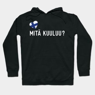 Finland Flag Mita Kuuluu Hoodie